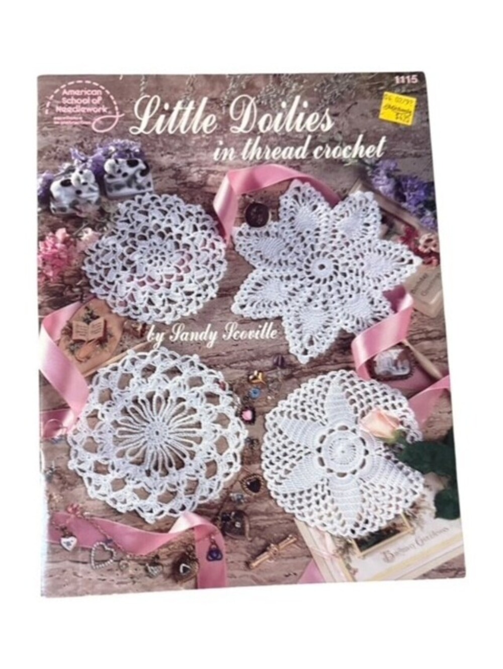 Little Doilies in Thread Crochet by Sandy Scoville - Crochet Pattern Book